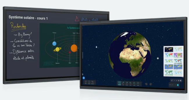 Tableau blanc interactif dans l'enseignement primaire